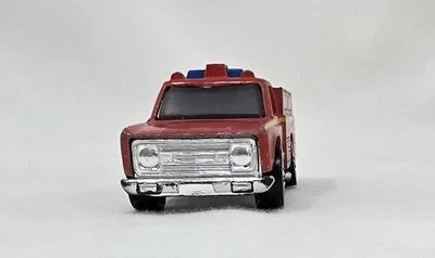 VINTAGE 1974 MATTEL HOT WHEELS REDLINE EMERGENCY UNIT SQUAD RED TRUCK #50 - Image 1 of 4