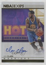 2016-17 Panini NBA Hoops Hot Signatures Ian Clark #54 Auto z0i