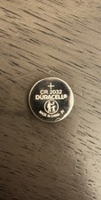 Duracell CR2032 3V Lithium Coin Battery - NEW And Unused - 5 Count