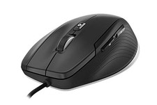CadMouse Compact Mouse - USB - Optical - 7 Button s - Black