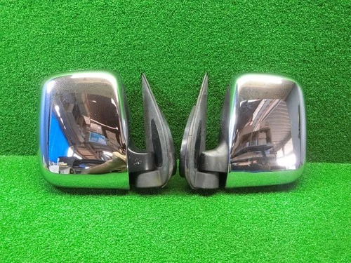 Honda HM1 HM2 Vamos Side door Mirrors Genuine OEM w/ Chrome cover