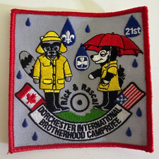 Boy Scout dorchester camporee dibc Rick special 21 patch 