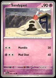 Sandygast 095/193 Paldea Evolved