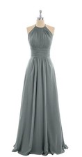 Silver Party Evening BallGown Size 4 B81cm W65 H90 Babaroni BNWT Dustbag  RRP£89