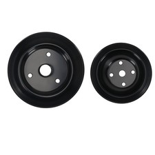 Engine V Belt 23 Groove Pulley Kit For Chevy 262-400 283-350 Small Block V8 Lwp