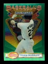 1993 Topps: #106 Fred McGriff Baseballs Finest Green NM-MT OR BETTER