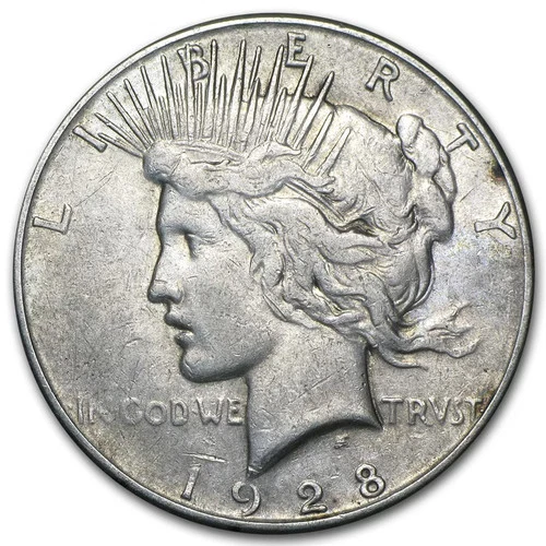 Silver Peace Dollar *Random Date* - VG