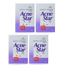 AcneStar Seife 4er Pack, antiseptisch