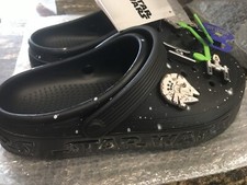 NEW Womens Crocs Star Wars Off Court Clogs Shoes, size 9 also mens size 7 