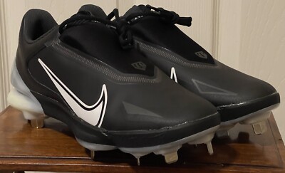 Nike Force Zoom Trout 8 Pro Metal Baseball Cleats Black  display picture 2