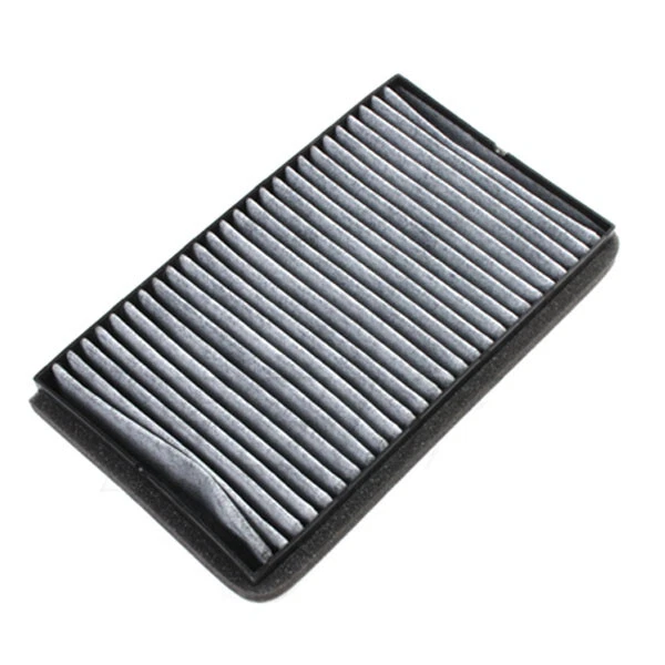 Filtro de aire de cabina soplador interior estilo carbono carbón carbón para 99-09 SAAB 9-5 con aire acondicionado Foto 3 de 4