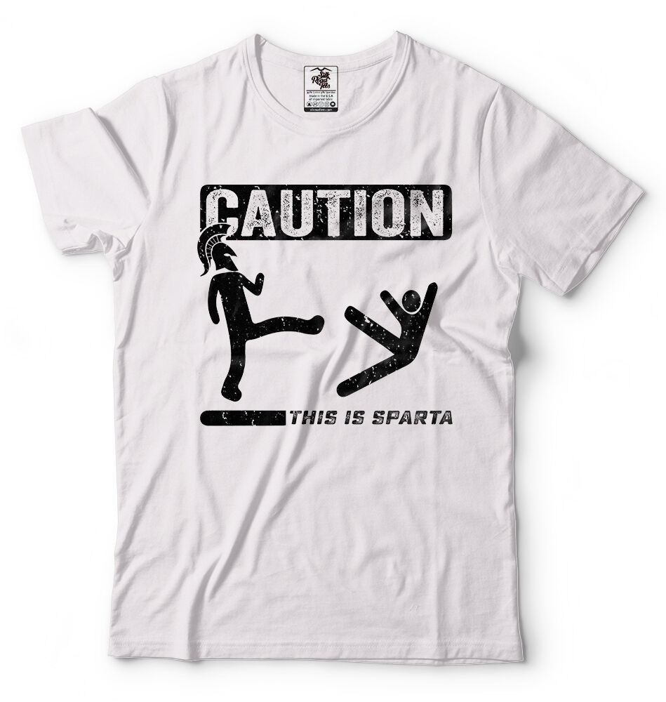 Warning This is Sparta Funny Spartan Shirt. Funny Meme 