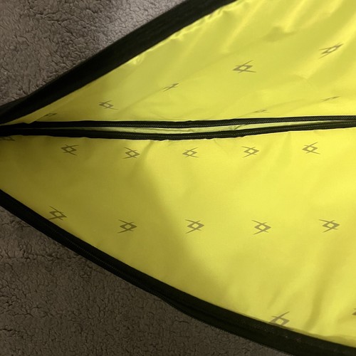 Volkl Tennisschläger gepolsterte Aufbewahrungstasche schwarz Canvas verstellbarer Riemen - Bild 4 von 12