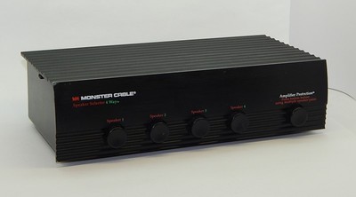 monster cable speaker selector