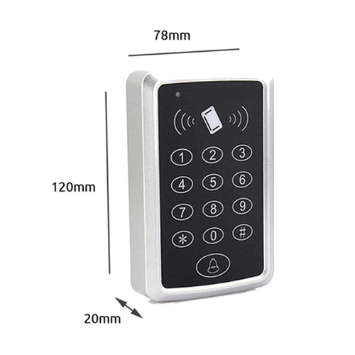 Access Control Keypad 125khz RFID EM KEYFOB Card Reader Door Control System - Picture 7 of 15