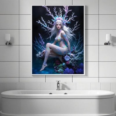 Deepsea Sirens 1 | PRINTABLE | Fantasy Poster Art |