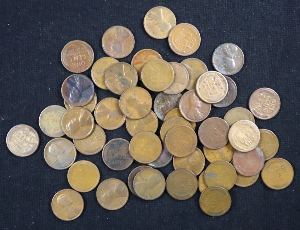 Lot of 201-Lincoln Wheat Cents (1919 + 1919-S + 1920 + 1925)-Nicely Circ 4 Rolls - Image 4 of 4