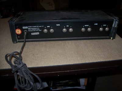 Rare, Vintage MXR Stereo Fifteen 15 Band EQ, Equalizer, Model 127