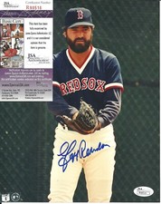 Jeff Reardon Signed Auto 8x10 Photo JSA COA Boston Red Sox Twins Expos Braves
