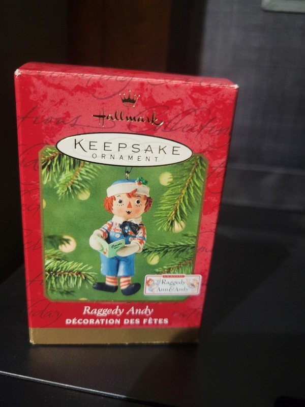 Hallmark Keepsake Ornament 2001 Raggedy Andy Christmas Ornament
