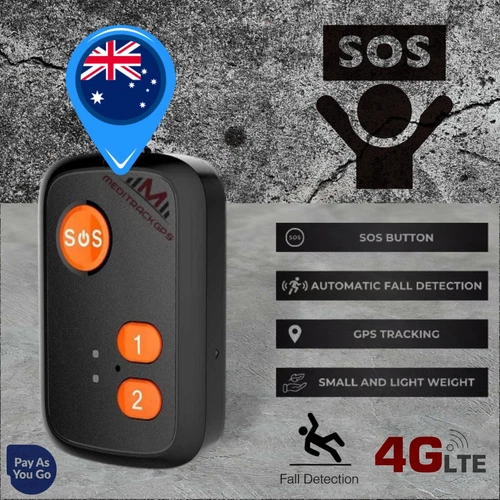 4G Personal GPS Tracker | Tracking Device | Fall Detection | SOS Alarm Locator