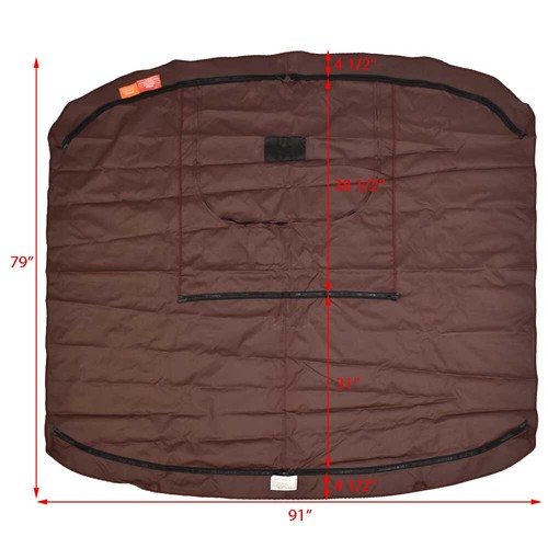 Tahoe Boat Bimini Cover 301616 2150 w/ Boot and Privacy Curtain Burgundy eBay