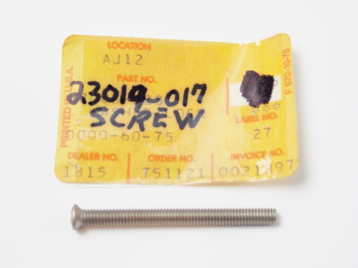 OEM 1966-1971 KAWASAKI A1 W1 A7 F3 HEADLIGHT LAMP SCREW FOCUS