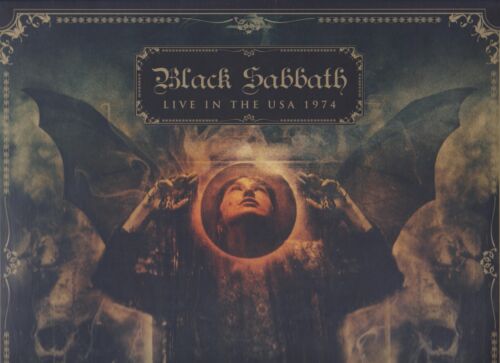 Black Sabbath-Live In The USA 1974-2 × Vinyl-Limited Edition-Red Vinyl-UK 2023