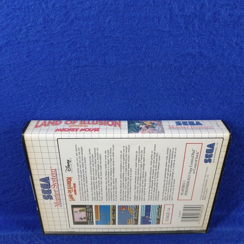 Master System LAND OF ILLUSION *y Starring Mickey Mouse PAL REGION FREE Works US - Picture 4 of 7