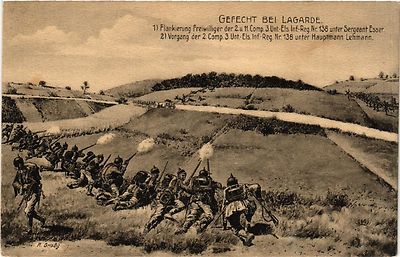 CPA AK LAGARDE - Gefecht bei LAGARDE (387779)