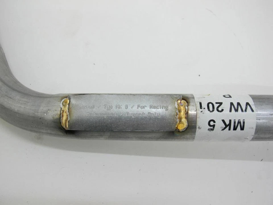 Tubo de repuesto silenciador central Novus para VW Golf II / Jetta II 19E - Imagen 2 de 3