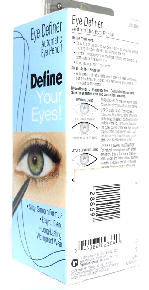 Physicians Formula Eye Definer Automatic Eye Pencil Ultra Black - Bild 2 von 2