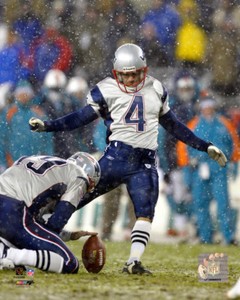 Adam Vinatieri Snow Game New England Patriots Photo Picture Print 1327 Ebay