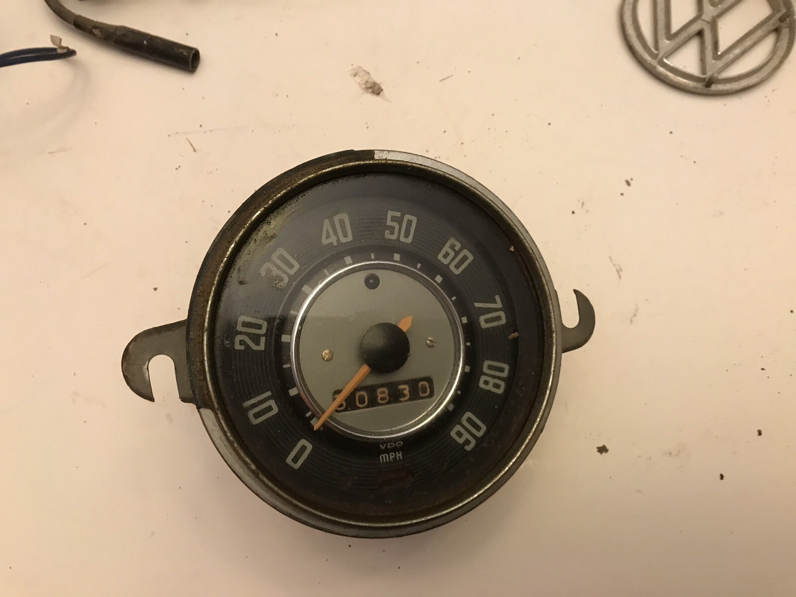 VW Beetle Bug Speedometer Vintage Type 1 Speedo Meter Classic