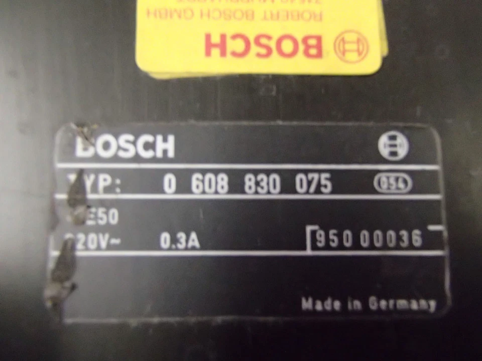 0608830075 - BOSCH - 0 608 830 075 / Servo Drive SE50 Used - Image 3 of 3