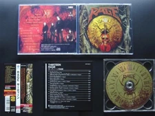 RAGE Thirteen +2 1998 JAPAN 1ST PRESS CD w/OBI VICP-60314 Peavy Wagner PYRACANDA