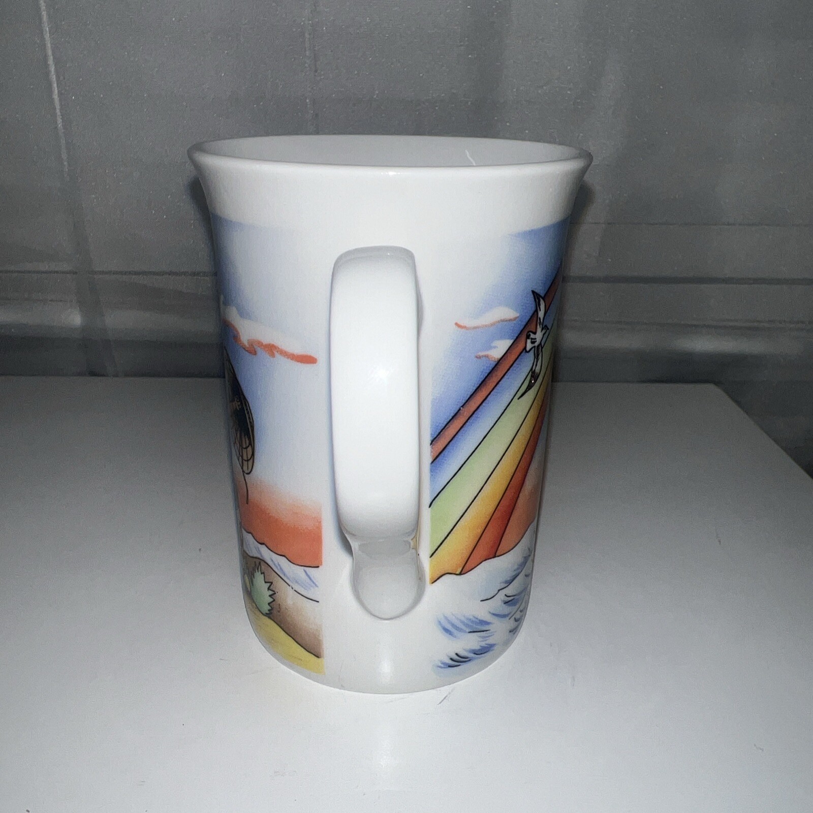 RARE ENGROS NORWAY VIKING COFFEE CUP  PORCELAINE 12oz