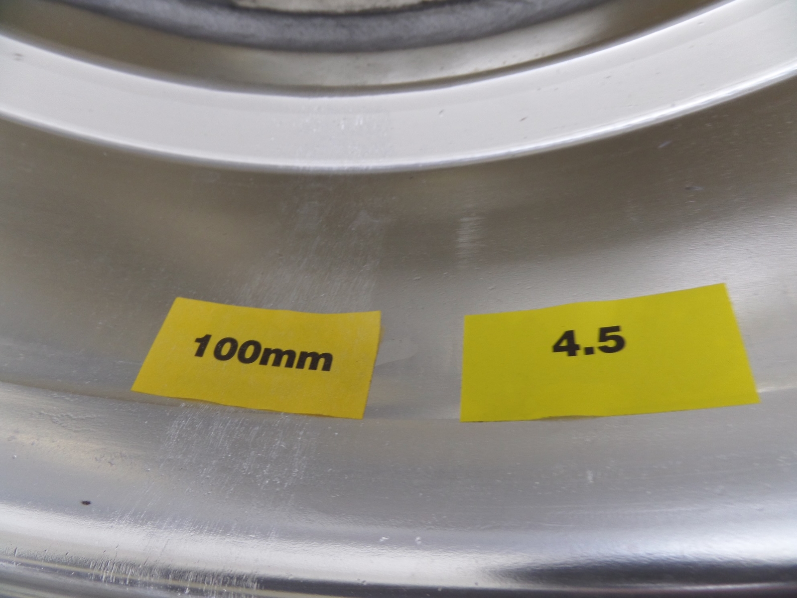 NOS 15"x7 Prime Ferrari Wheel ET35 4x100 114.5 VW BMW Honda Toyota Mazda #99