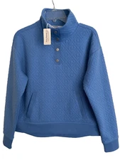 NWT TOMMY BAHAMA SIZE XL BLUE EVERYDAY ACTIVE SWEATSHIRT