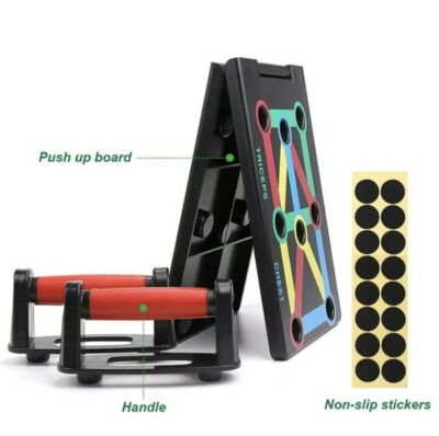 Kit Planche De Push-up Portable - Barres Pliantes Multifonction Fitness