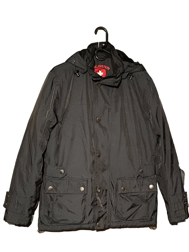 Chaqueta para hombre WELLENSTEYN FEUERLAND talla M negra con capucha cremallera completa aislante s13105 Foto 2 de 4