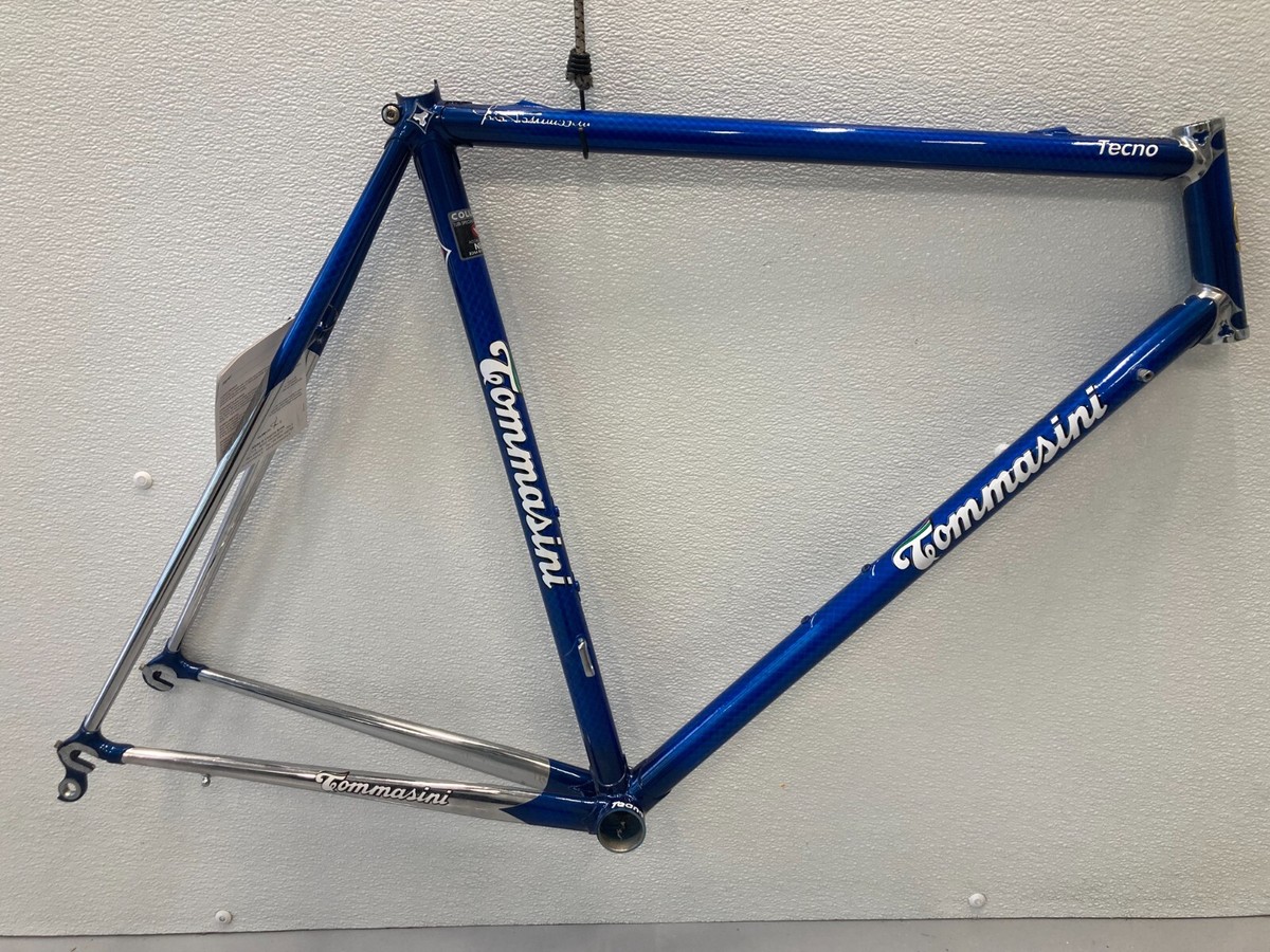 Tommasini Tecno Frame .58cm.NEW.Chrome lugs.Columbus Nemo Tubing