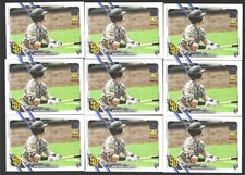 JAKE CRONENWORTH LOT OF (22) 2021 UPDATE SERIES BASE ROOKIE DEBUT RC #US143