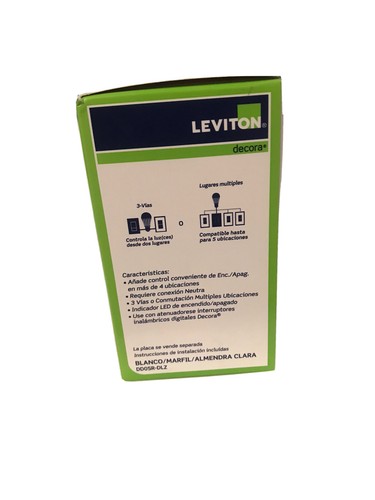 Interruptor de coordinación inteligente digital Laviton DD0SR-DSL Decora control remoto - Imagen 3 de 4