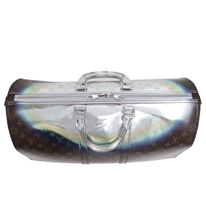 Louis Vuitton Keepall Bandoulière 50 Bag for Men - Metallic Nebula