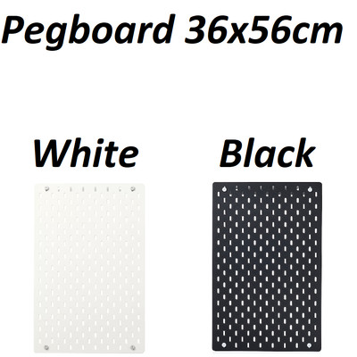 IKEA Pegboard Wandhalterung Schreibtisch Aufbewahrung Organizer Werkstatt Büro Heimbrett 36x56