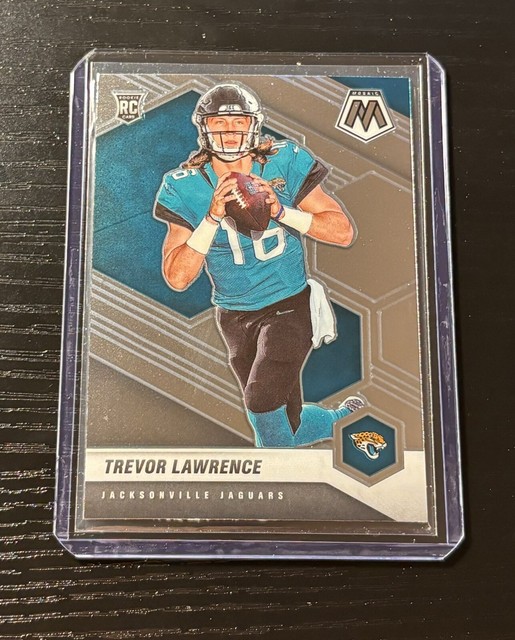 2021 Panini Mosaic #301 RC Trevor Lawrence Jaguars Rookie Prizm