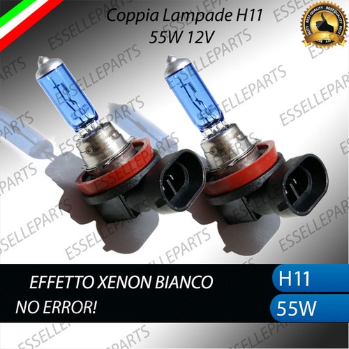 Kit 4 Lampadine LED 9005 H11 Per Auto - Fano Alto/abbasso, Bianco 6000K