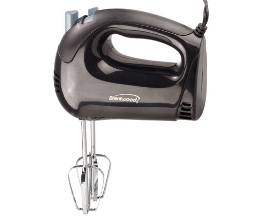 BRAND NEW Brentwood Appliances HM-44 5-Speed Hand Mixer, Black - Picture 1 of 7