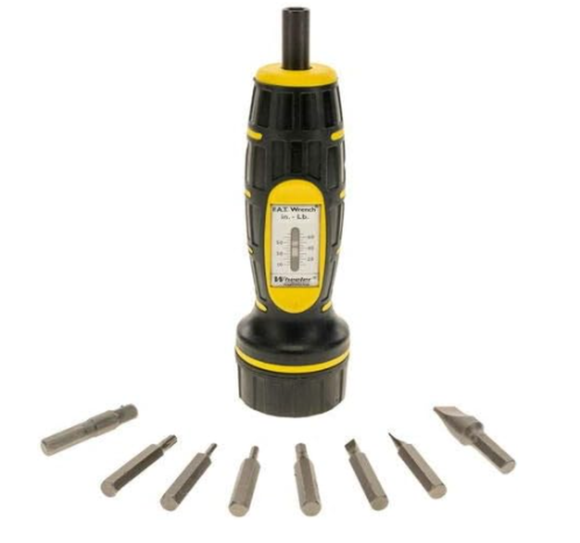 Wheeler Manual Firearms Accurizing Torque Wrench, Case, Measurement